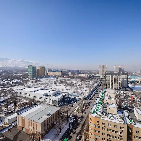 Апартаменты На Гагарина Almaty Exterior photo